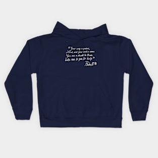 Psalm 18:30 Kids Hoodie